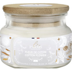 BOUGIE PARFUMEE 300ML FLEUR DE COTON - LE PARAÏS
