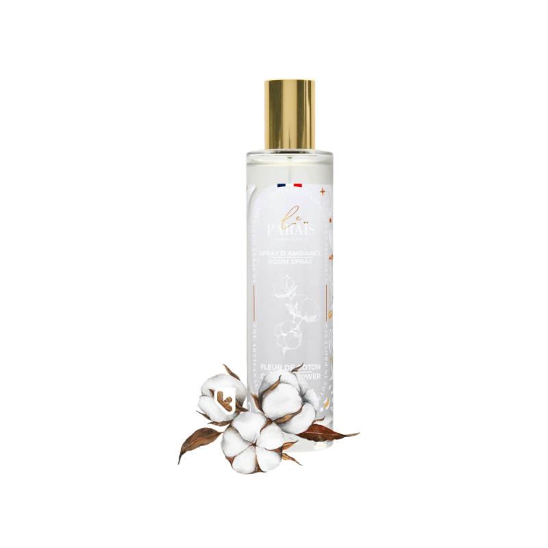 SPRAY D'AMBIANCE FLEUR DE COTON 100ML - LE PARAÏS