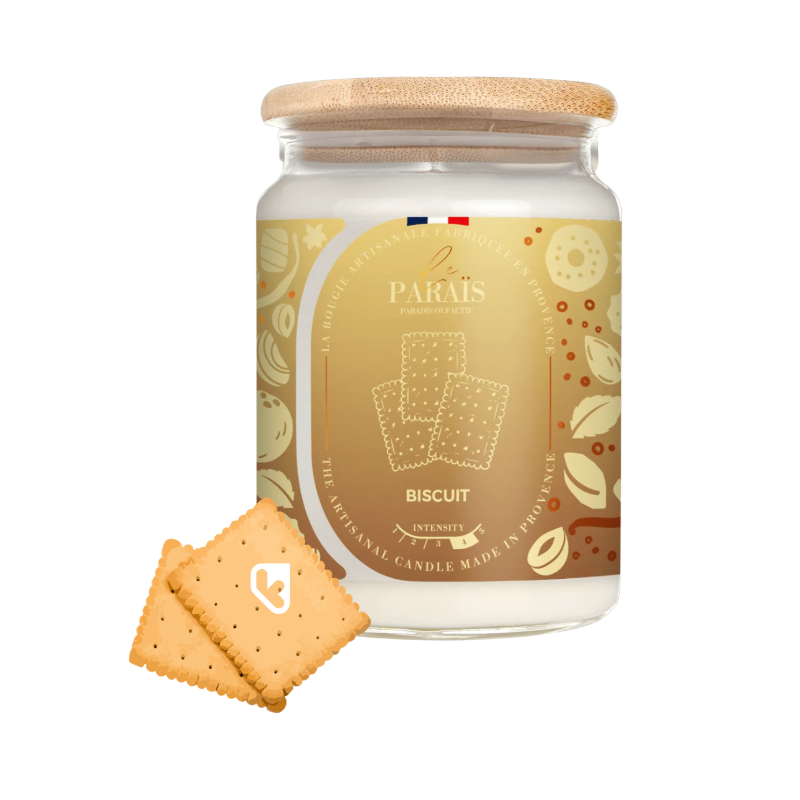 BOUGIE PARFUMEE 700ML BISCUIT - LE PARAÏS