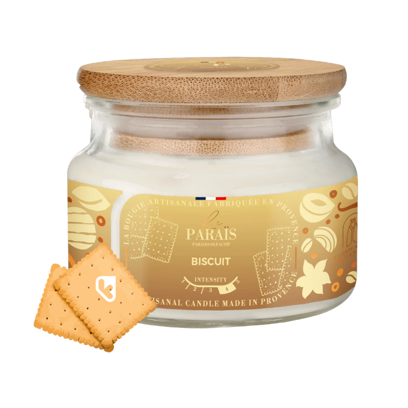 BOUGIE PARFUMEE 300ML BISCUIT - LE PARAÏS