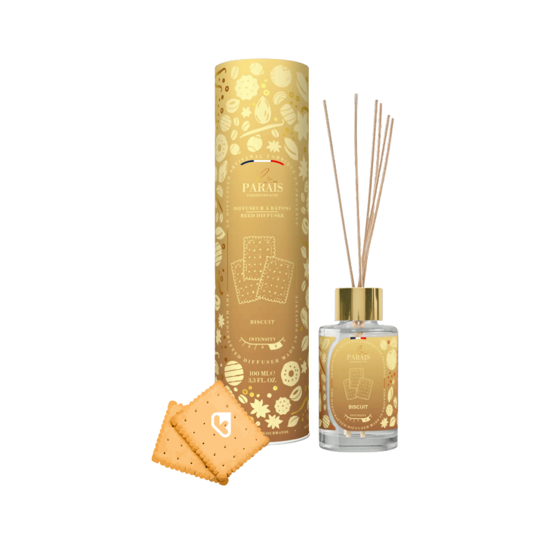 DIFFUSEUR BISCUIT 100ML / REED DIFFUSER BISCUIT - 3,3 FL OZ