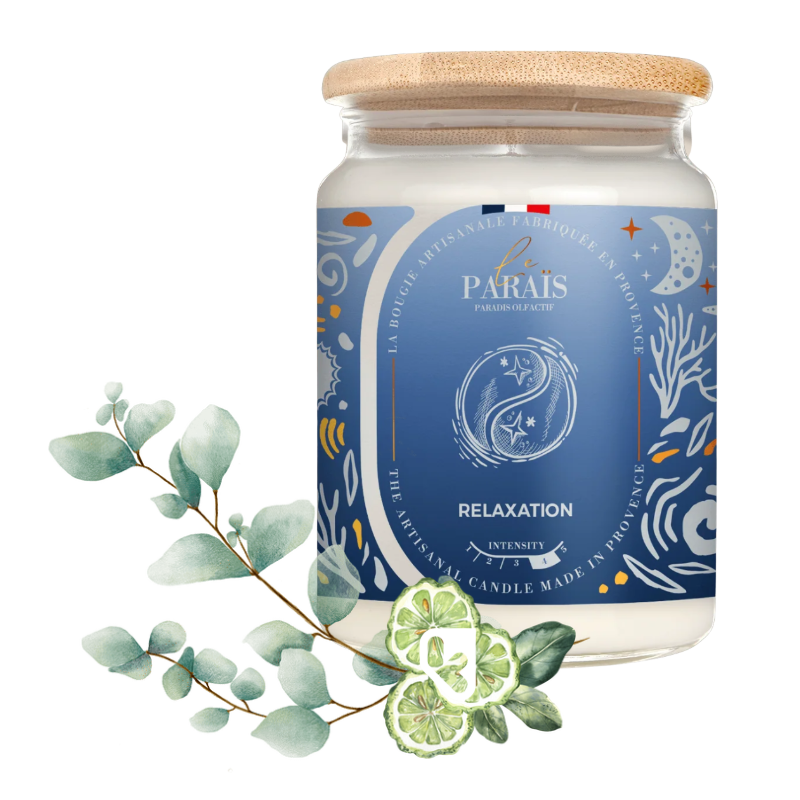 BOUGIE PARFUMEE 700ML RELAXATION - LE PARAÏS