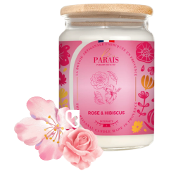 BOUGIE PARFUMEE 700ML ROSE...