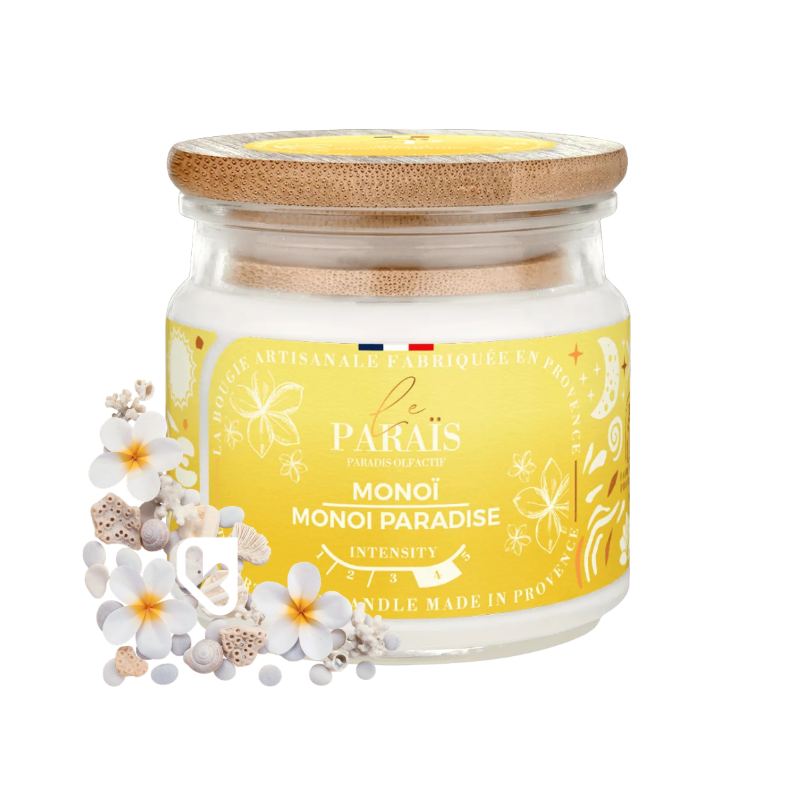 BOUGIE PARFUMEE 150ML MONOI - LE PARAÏS