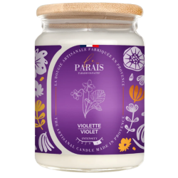 BOUGIE PARFUMEE 700ML VIOLETTE - LE PARAÏS