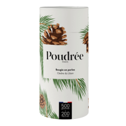 PERLES DE CIRE 500g - CÈDRE DU LIBAN - POUDRÉE PARIS