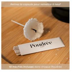 PERLES DE CIRE 500g - FLEUR DE SAKURA - POUDRÉE PARIS