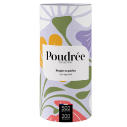 PERLES DE CIRE 500G - LYS AGRUMÉ - POUDRÉE PARIS