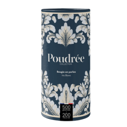 PERLES DE CIRE 500g - IRIS BLANC - POUDRÉE PARIS