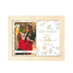 Cadre Photo - Instant magique avec ma Tata d'amour