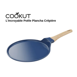 L'Incroyable Poêle Plancha Crêpière 26cm - Myrtille - COOKUT