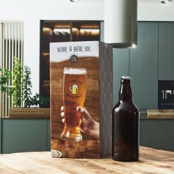 CHOPE À BIERE XXL LES DEMIS C'EST POUR LES FAIBLES - LA CHAISE LONGUE DIFFUSION