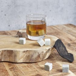 GLAÇONS À WHISKY EN PIERRE 9PCS - LA CHAISE LONGUE DIFFUSION