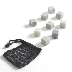 GLAÇONS À WHISKY EN PIERRE 9PCS - LA CHAISE LONGUE DIFFUSION