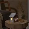 RÉVEIL LED TINY HOUSE BLANC - LA CHAISE LONGUE