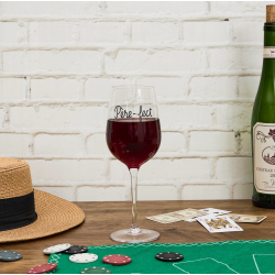 VERRE À VIN PÈRE FECT - LA CHAISE LONGUE