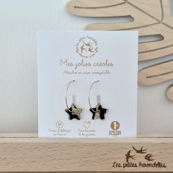 CRÉOLES ÉTOILES LÉOPARD...