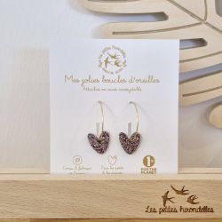 Créoles à paillettes -...