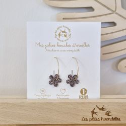 Créoles à paillettes -...