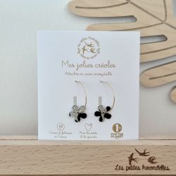 Créoles à paillettes -...