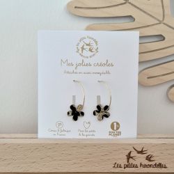 Créoles à paillettes -...