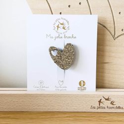 Broche en feutrine...