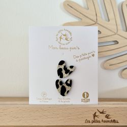 Pin's en feutrine pailletée...