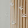 HIRONDELLES MURALES EN PAPIER - BLANC - LES PETITES HIRONDELLES