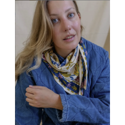 GRAND FOULARD - TROPICAL SPIRIT PANI - BINDI ATELIER