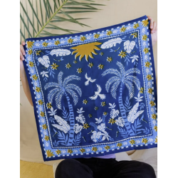 GRAND FOULARD - TROPICAL...