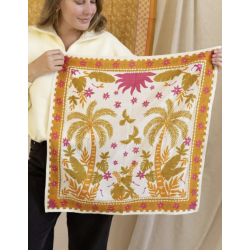 GRAND FOULARD - TROPICAL...