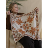 GRAND FOULARD - BLOOM PANI - BINDI ATELIER