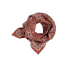 GRAND FOULARD - GARDA FRAMBOISE  - BINDI ATELIER