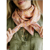 GRAND FOULARD - GARDA POP PINK  - BINDI ATELIER
