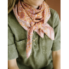 GRAND FOULARD - GARDA POP PINK  - BINDI ATELIER