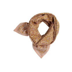GRAND FOULARD - GARDA POP PINK  - BINDI ATELIER