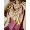 GRAND FOULARD - GARDA KHAKI  - BINDI ATELIER