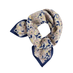 GRAND FOULARD - AMELIA BLUE  - BINDI ATELIER