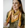 GRAND FOULARD - ITSI KHAKI  - BINDI ATELIER