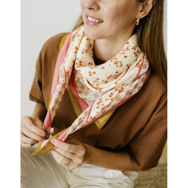GRAND FOULARD - ITSI PETALE  - BINDI ATELIER