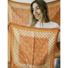 GRAND FOULARD - ITSI ROUILLE  - BINDI ATELIER