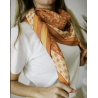 GRAND FOULARD - ITSI ROUILLE  - BINDI ATELIER