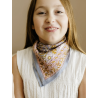 PETIT FOULARD - GARDA  BLEUET  - BINDI ATELIER