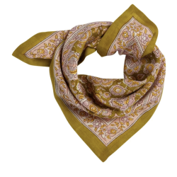 PETIT FOULARD - GARDA KHAKI  - BINDI ATELIER