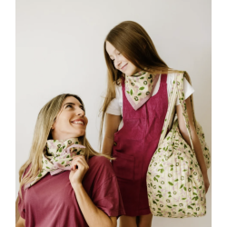 PETIT FOULARD - AMELIA GREEN  - BINDI ATELIER