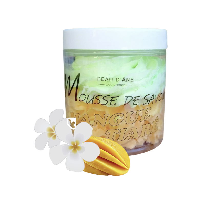 CRÈME DE SAVON MANGUE TIARÉ - PEAU D'ANE