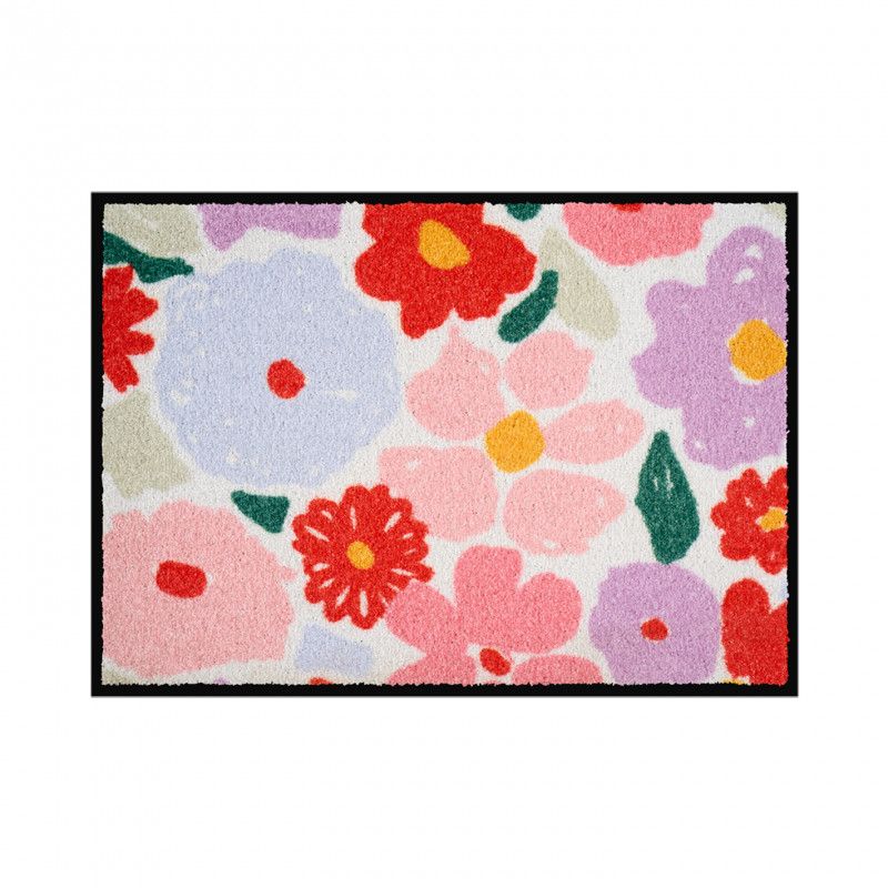 TAPIS DE PATIO LEMIYO - JARDIN ROMANTIQUE - DERRIERE LA PORTE