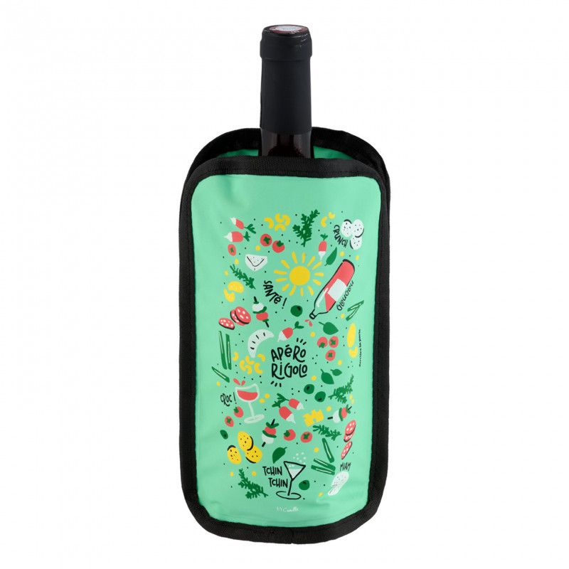 Rafraichisseur de bouteille FRIZ - APERO RIGOLO - DERRIERE LA PORTE