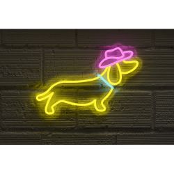 LED NEON WALL - CHIEN...