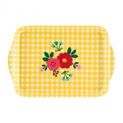 PLATEAU LYNDA - BOUQUET DE ROSES - DERRIERE LA PORTE